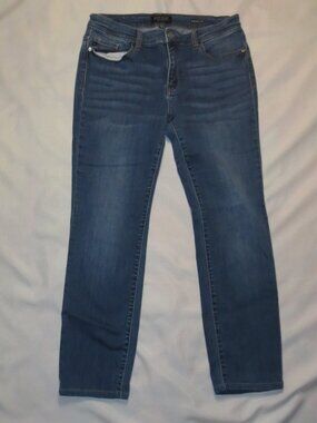 JUDY BLUE womens JEANS blue STRAIGHT FIT denim SIZE 13